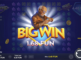 A Big Win on the Double Diamond Night Slot Machine