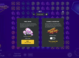 The Buy Bonus on the Double Diamond Night Online Slot