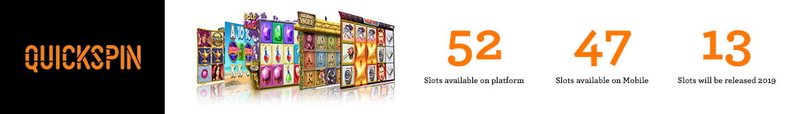 Quickspin Slots, slot spel från quickspin.