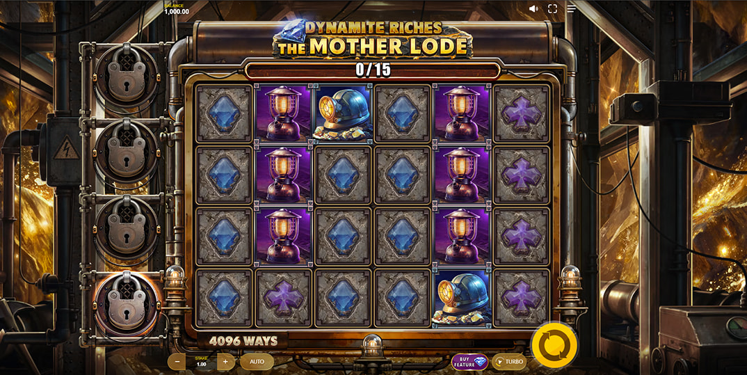 Dynamite Riches The Mother Lode Demo Game