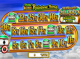 The Pick me Bonus on the Emerald King Rainbow Road Online Slot
