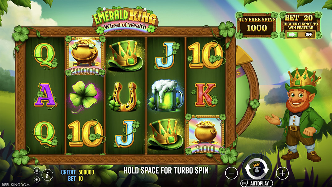 Emerald King Wheel of Wealth Demo Game