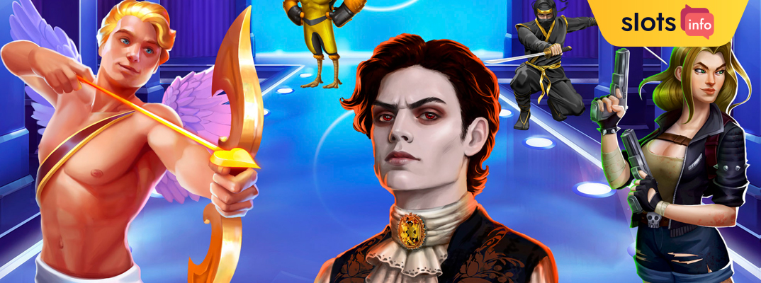 Endorphina Popular Slot Characters