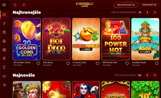 Eurogold Game Casino