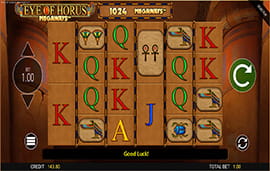 The Eye of Horus Megaways Slot Game