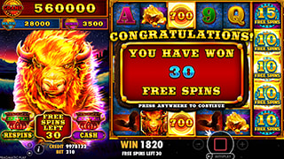 Fire Stampede Ultimate Bonus