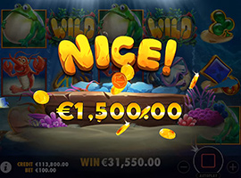 A Big Win on the Fishin‘ Reels Slot Machine