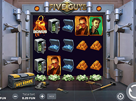 The Five Guys Slot Game
