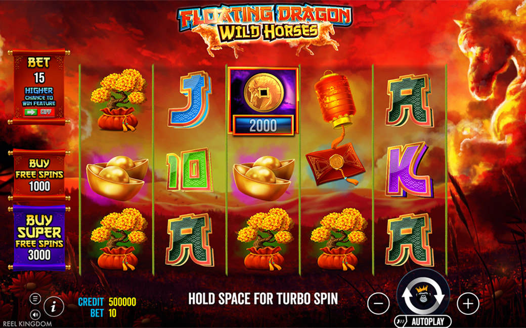 Floating Dragon Wild Horses Demo Game