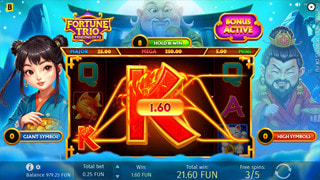 Fortune Trio: Minions Of Fu Bonus
