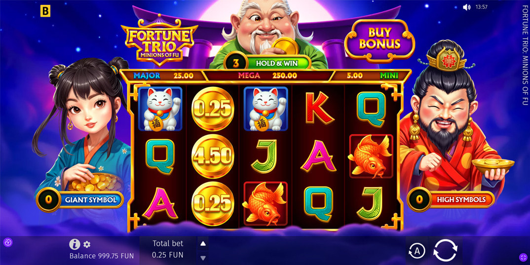 Fortune Trio: Minions Of Fu Demo Game