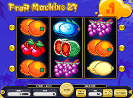 Party time fruit machine online, free play