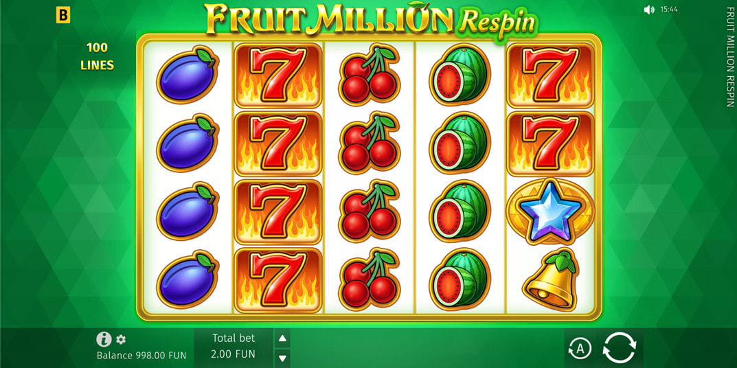 Fruit Million Respin Demo Game