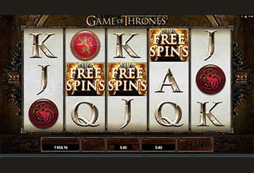 Game of Thrones 243 Ways Free Spins