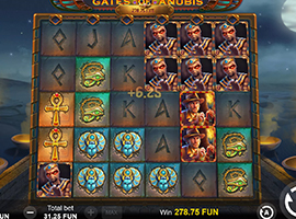 The Buy Bonus on the Gates of Anubis Online Slot