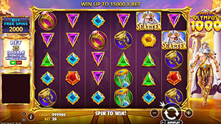 Gates of Olympus 1000 Gameplay