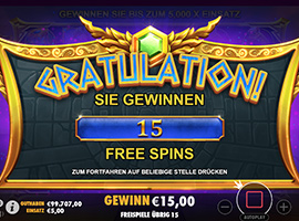 Das Freispiel-Feature von Gates of Olympus