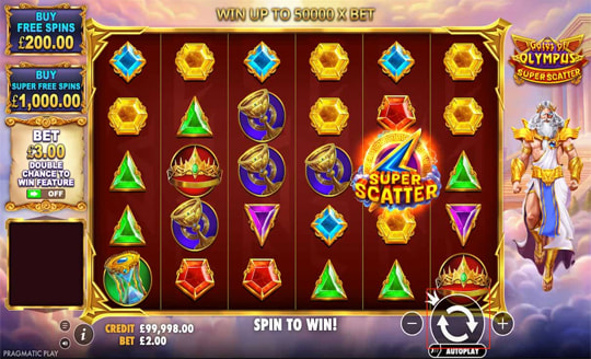 Gates of Olympus Super Scatter slot