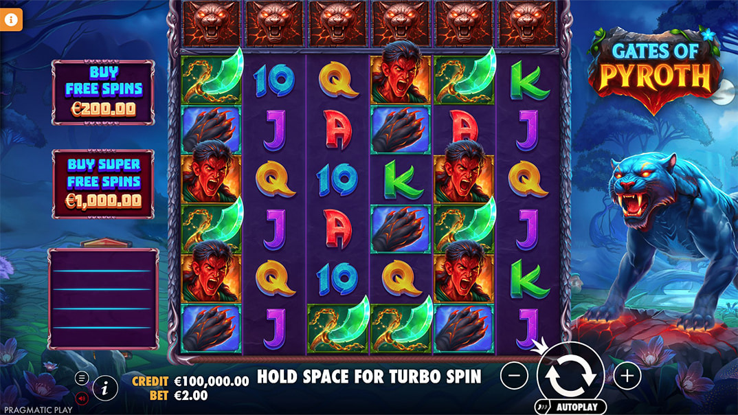 Gates of Pyroth Demo Game