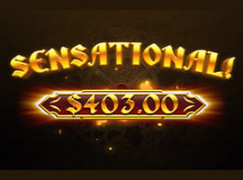 A Big Win on the Gems Bonanza Slot Machine