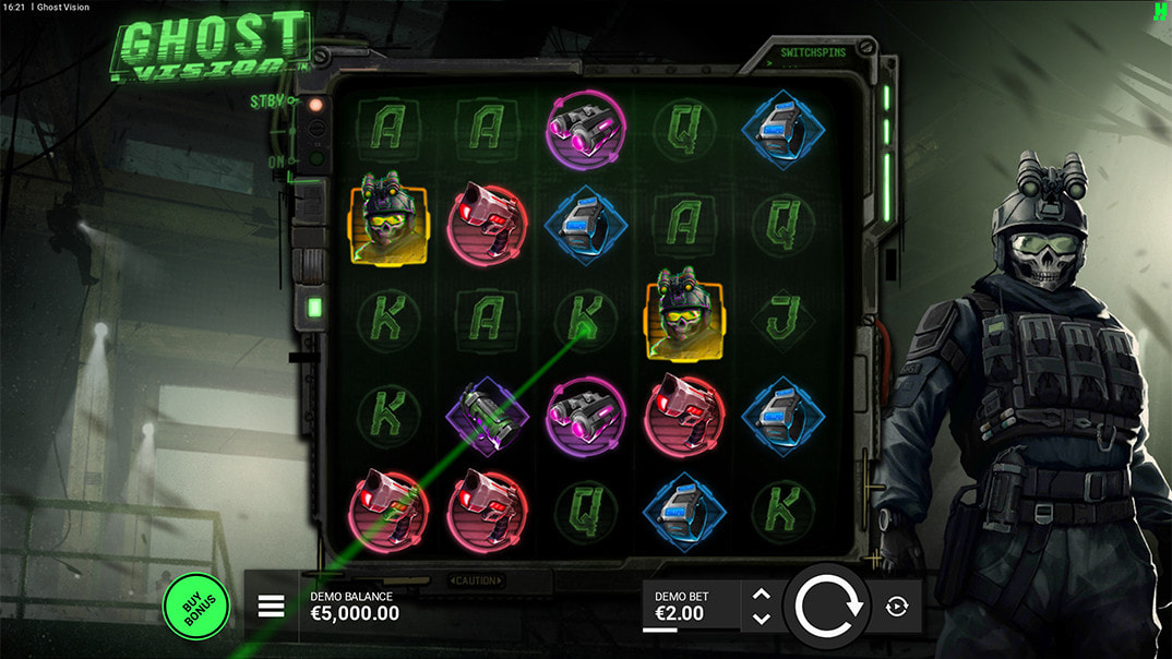 Ghost Vision Demo Game