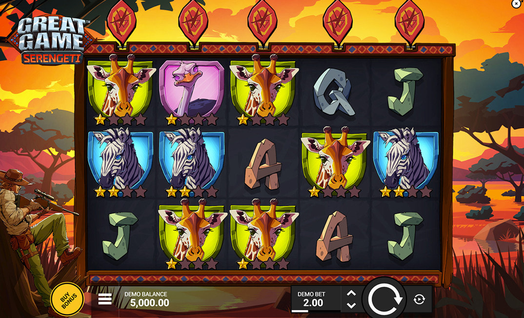 Great Game Serengeti Demo Game