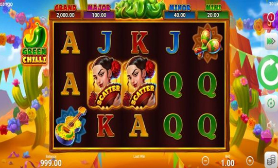 Green Chilli 2 Hold & Win Slot