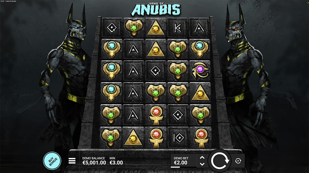 Hand of Anubis Demo Game