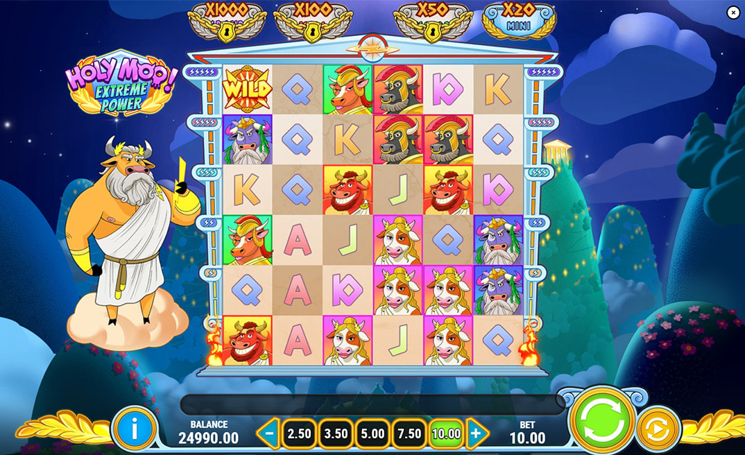 Holy Moo! Extreme Power Demo Game
