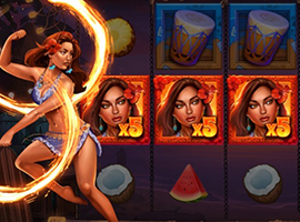 The Fire Multipliers on the Ignite the Night Online Slot