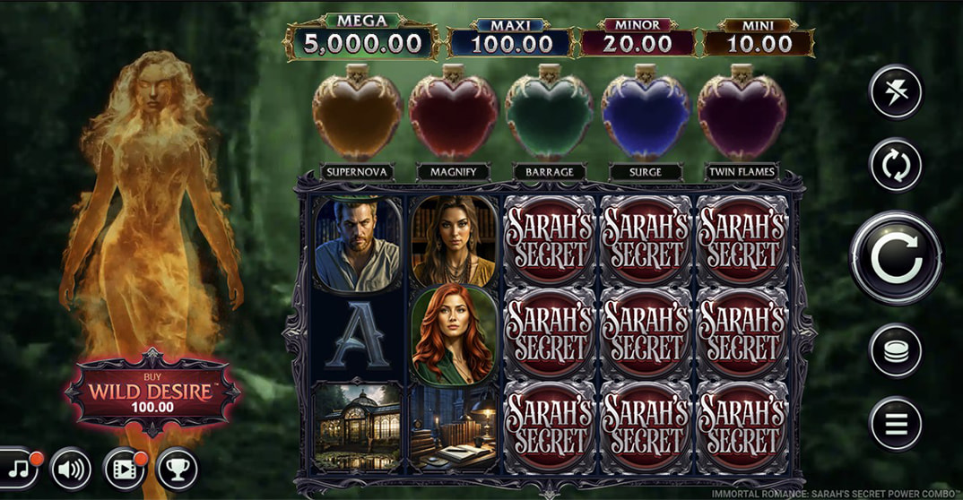 Immortal Romance: Sarah’s Secret Power Combo Demo Game