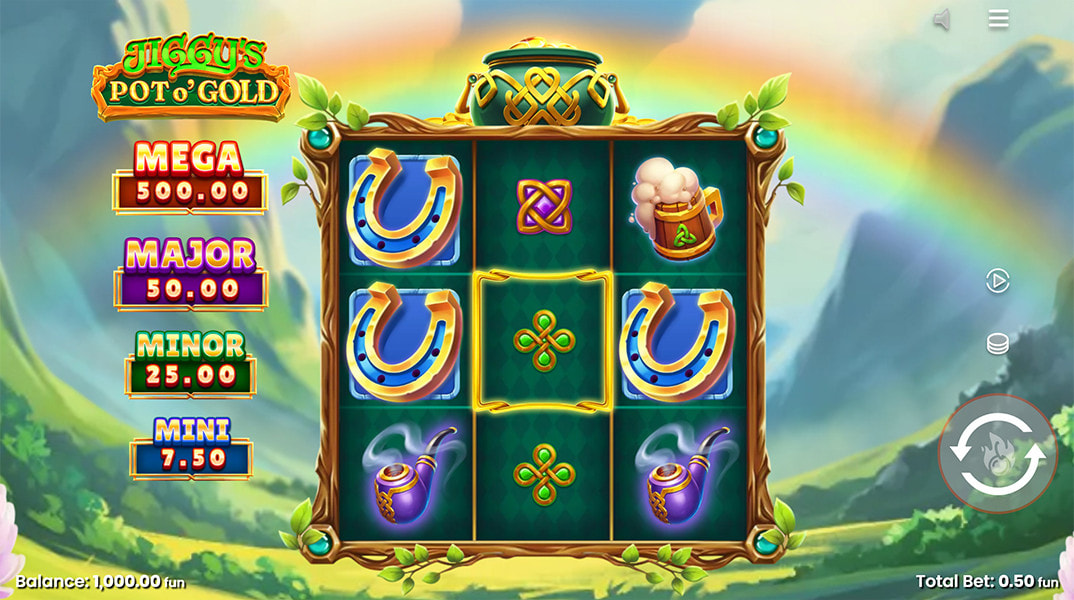 Jiggy's Pot O'Gold Demo Game