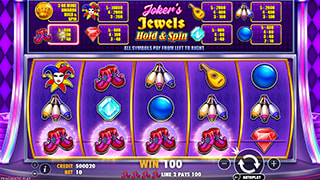 Joker’s Jewels Hold & Spin Bonus