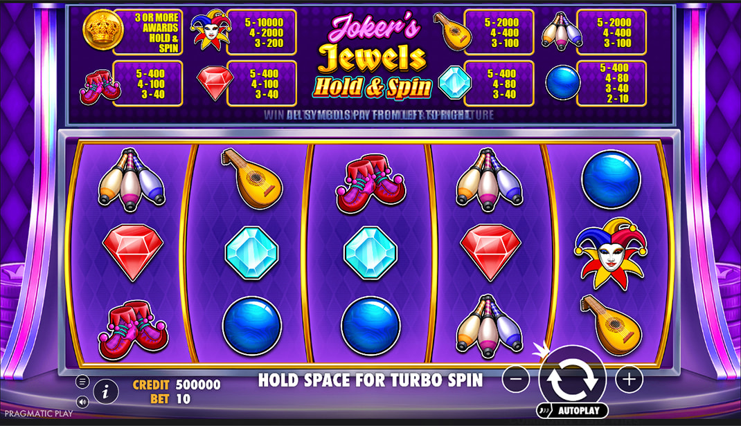 Joker’s Jewels Hold & Spin Demo Game
