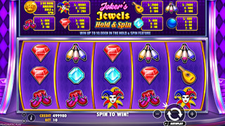 Joker’s Jewels Hold & Spin Gameplay