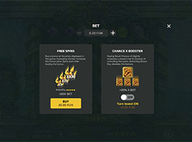 The Buy Bonus on the Keys to the Sea Online Slot