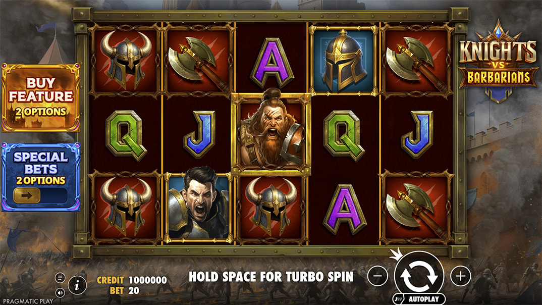 Knights vs Barbarians Demo Game