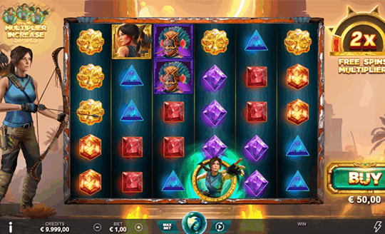 Lara Croft Fortune of the Eclipse slot