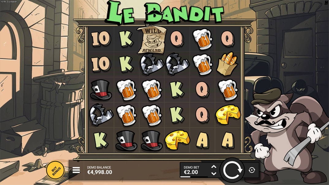 Le Bandit Hold & Win by Hacksaw Gaming from the Le Series