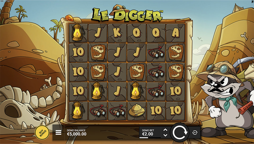 Le Digger Demo Game