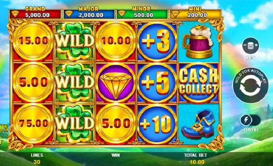 Leprechaun's Luck Cash Collect slot