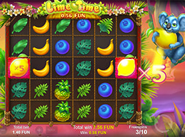 The Free Spins on the Lime Time Online Slot