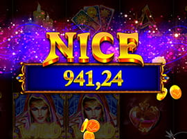 Ein ansehnlicher Gewinn an dem Madame Destiny Spielautomaten