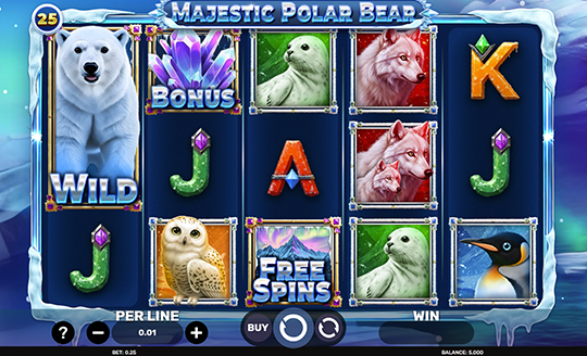 Majestic Polar Bear slot