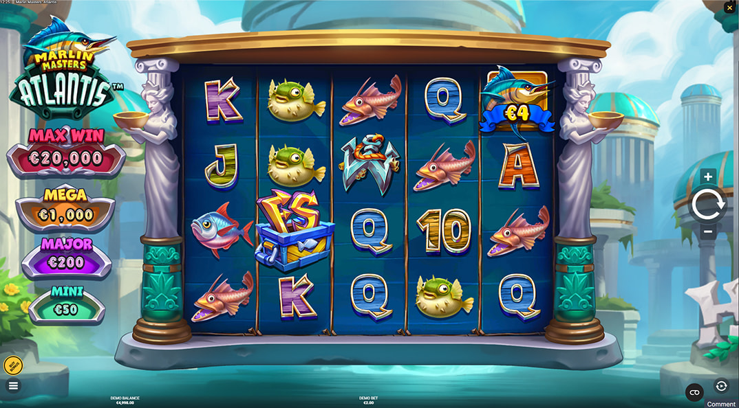Marlin Masters Atlantis Demo Game
