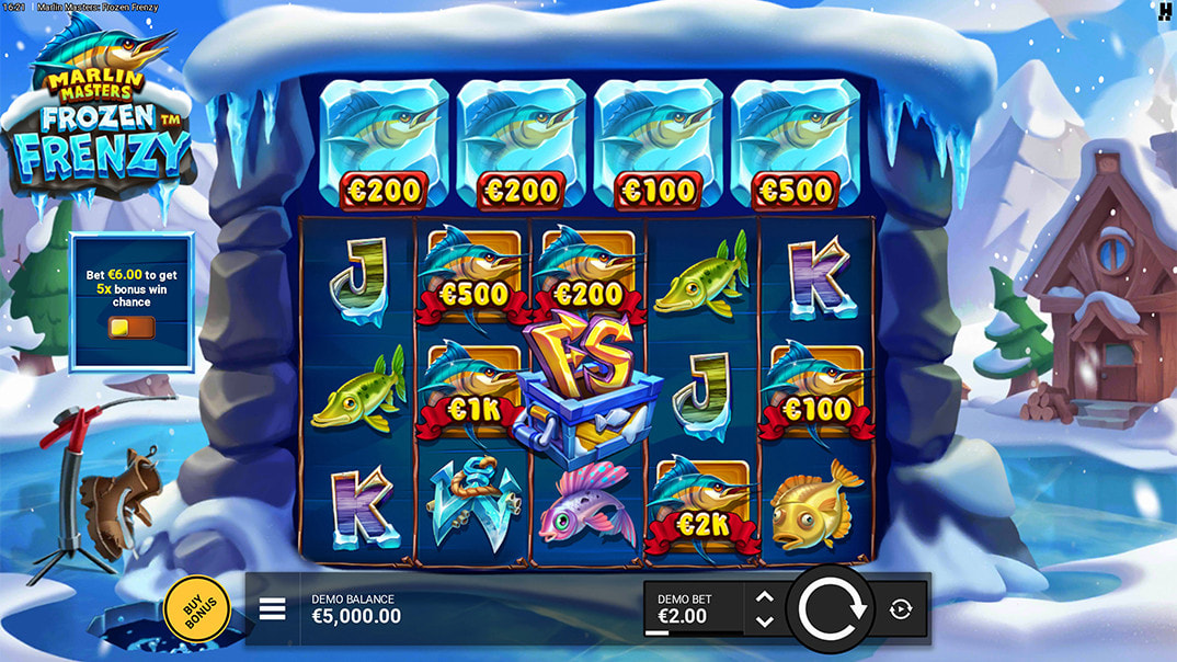 Marlin Masters: Frozen Frenzy Demo Game