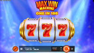Max Win Machine Bonus