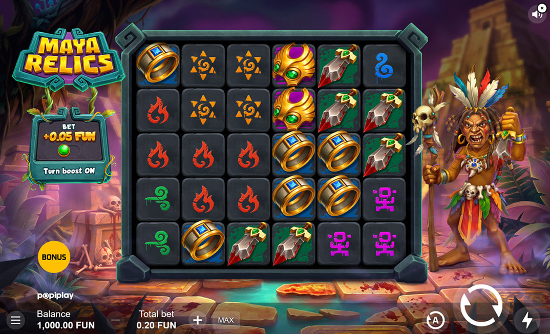 Maya Relics Demo Game