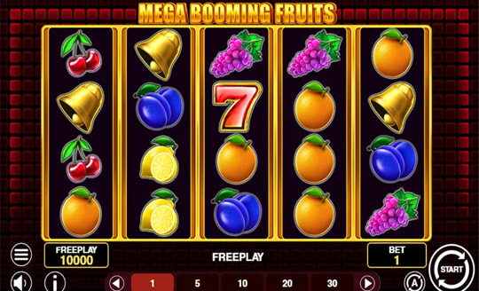 Mega Booming Fruits slot