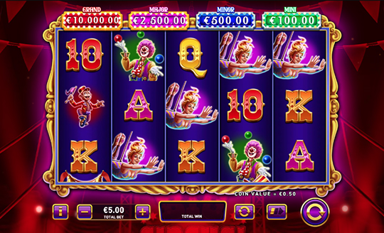Mega Fire Blaze Big Circus slot